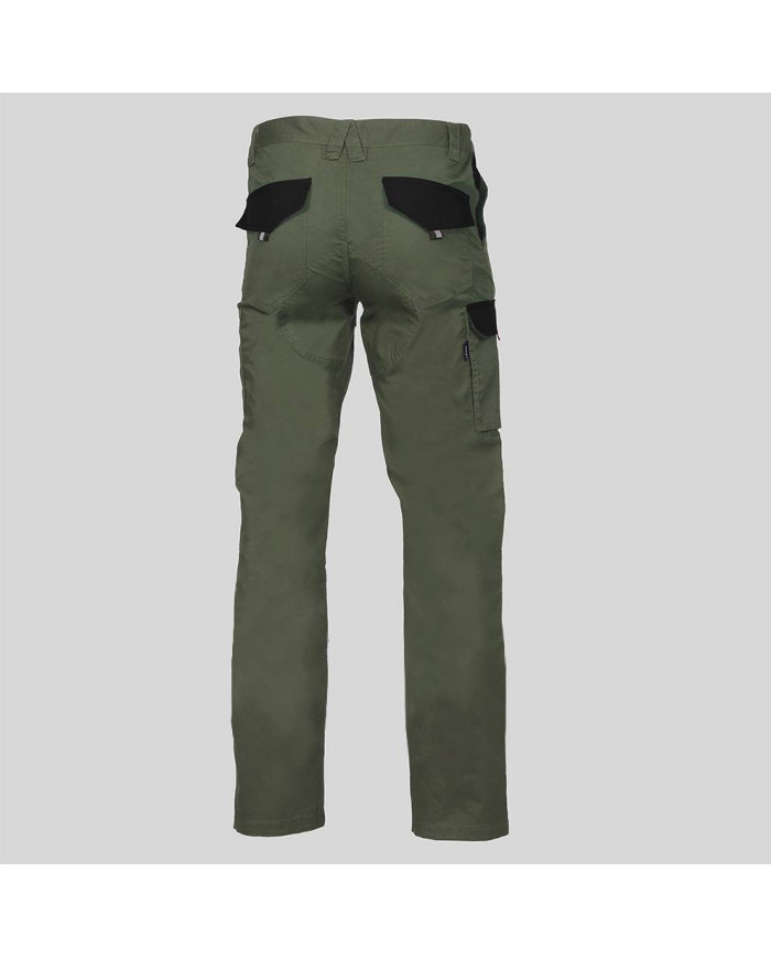 PANTALON UNISEX MULTIBOLSILLOS ELASTICO ARCE COMBINADO GARYS