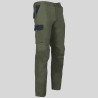 PANTALON UNISEX MULTIBOLSILLOS ELASTICO ARCE COMBINADO GARYS
