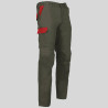 PANTALON UNISEX MULTIBOLSILLOS ELASTICO ARCE COMBINADO GARYS