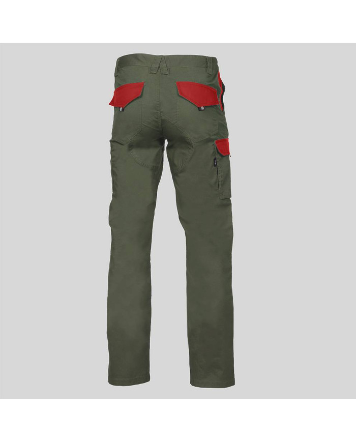 PANTALON UNISEX MULTIBOLSILLOS ELASTICO ARCE COMBINADO GARYS