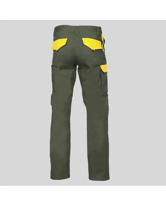 PANTALON UNISEX MULTIBOLSILLOS ELASTICO ARCE COMBINADO GARYS