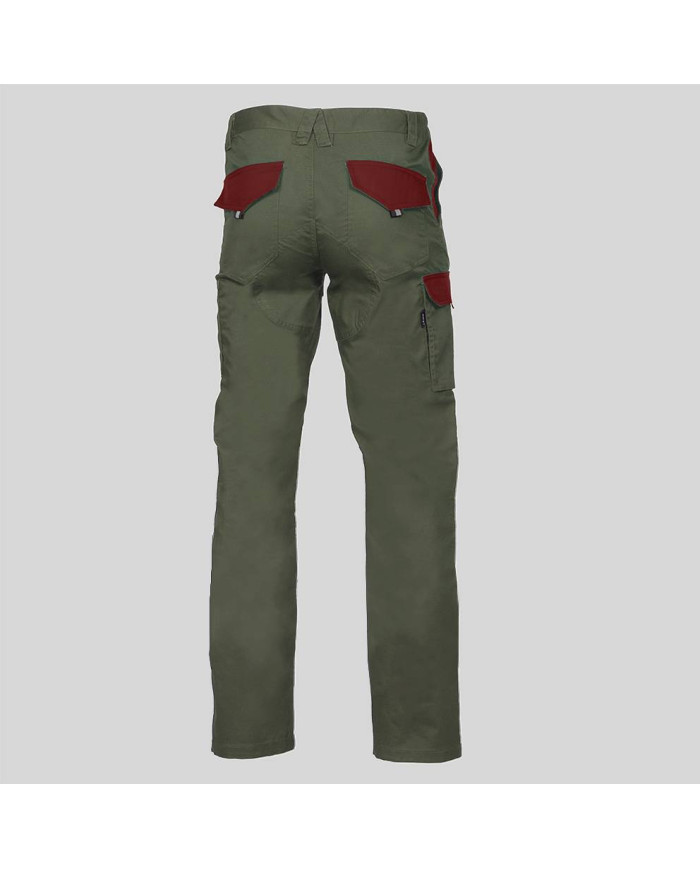 PANTALON UNISEX MULTIBOLSILLOS ELASTICO ARCE COMBINADO GARYS