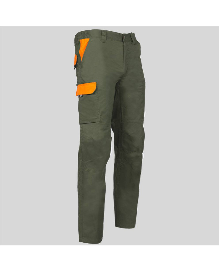 PANTALON UNISEX MULTIBOLSILLOS ELASTICO ARCE COMBINADO GARYS
