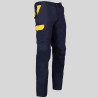 PANTALON UNISEX MULTIBOLSILLOS ELASTICO ARCE COMBINADO GARYS
