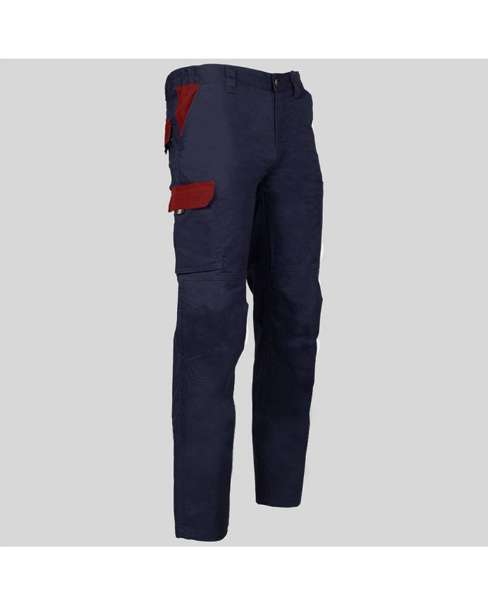 PANTALON UNISEX MULTIBOLSILLOS ELASTICO ARCE COMBINADO GARYS