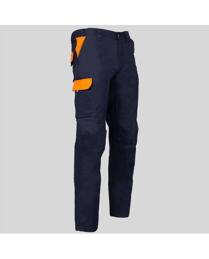 PANTALON UNISEX MULTIBOLSILLOS ELASTICO ARCE COMBINADO GARYS