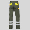 PANTALON UNISEX MULTIBOLSILLOS ELASTICO ARCE COMBI + 2 BANDAS REFLECT. GARYS