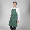 DELANTAL CON PETO Y BOLSILLO 90x75 CM SARGA GARYS