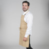 DELANTAL CON PETO Y BOLSILLO 90x75 CM SARGA GARYS