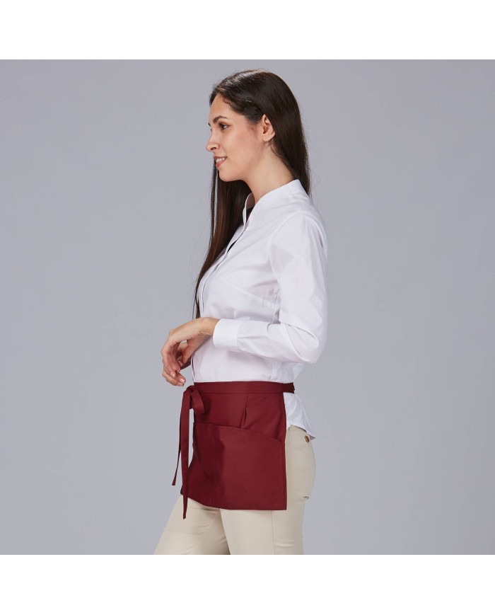 DELANTAL SIN PETO CORTO BOLSILLO 30X60 CM GARYS