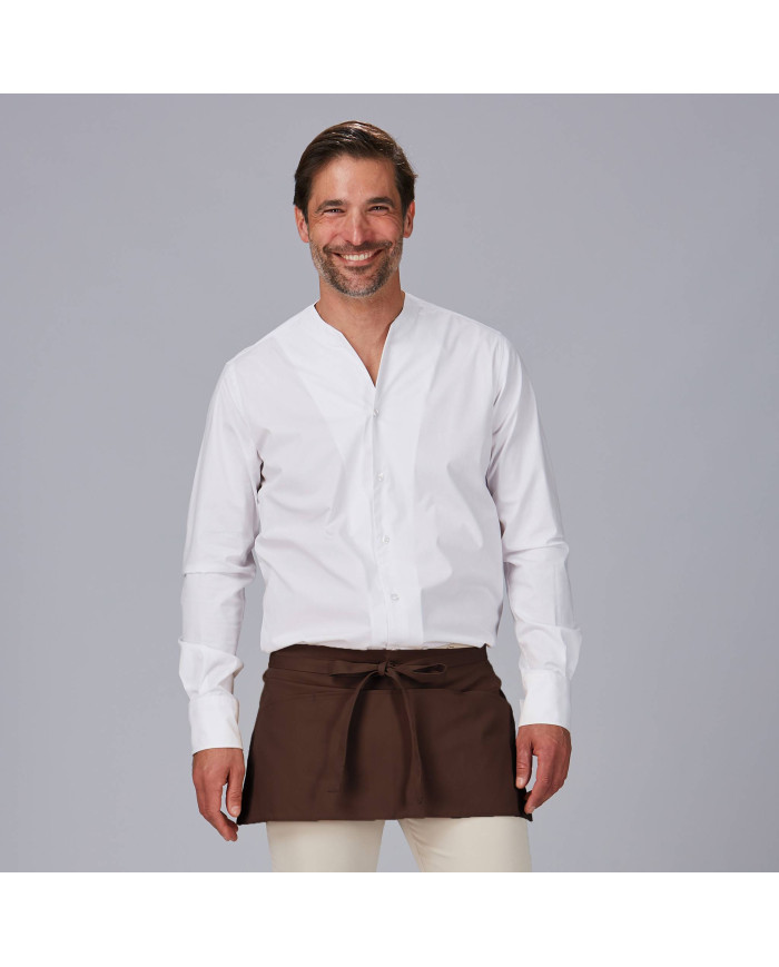 DELANTAL SIN PETO CORTO BOLSILLO 30X60 CM GARYS