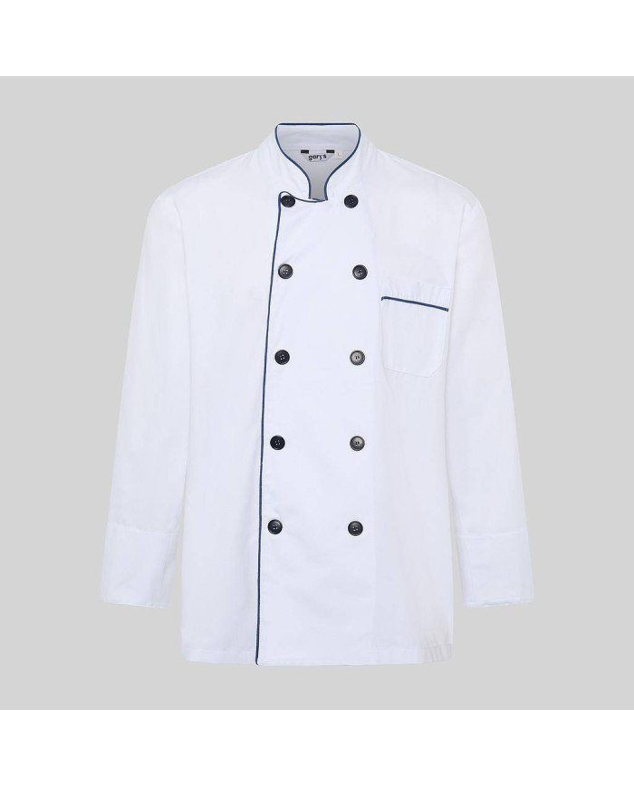 CHAQUETA COCINA UNISEX COMBI VIVO COLORES M/L GARYS