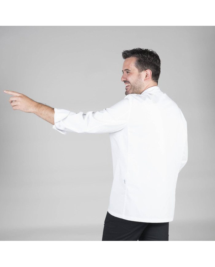 CHAQUETA COCINA UNISEX COMBI VIVO COLORES M/L GARYS