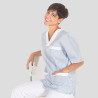 BLUSA SANITARIO UNISEX PICO VICHY COMBINADA GARYS