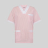 BLUSA SANITARIO UNISEX PICO VICHY COMBINADA GARYS