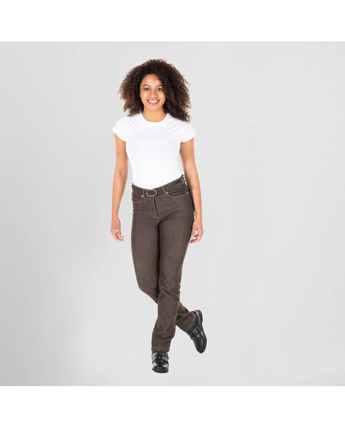PANTALON MUJER VAQUERO TALLE MEDIO GARYS | Pantalones