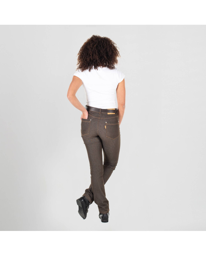PANTALON MUJER VAQUERO TALLE MEDIO GARYS | Pantalones