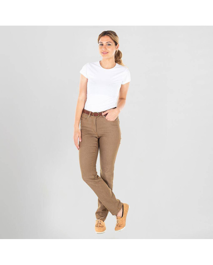 PANTALON MUJER VAQUERO TALLE MEDIO GARYS | Pantalones