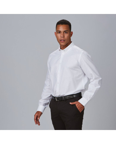 CAMISA HOMBRE M/L OXFORD "RED LINE" GARYS | Camisas