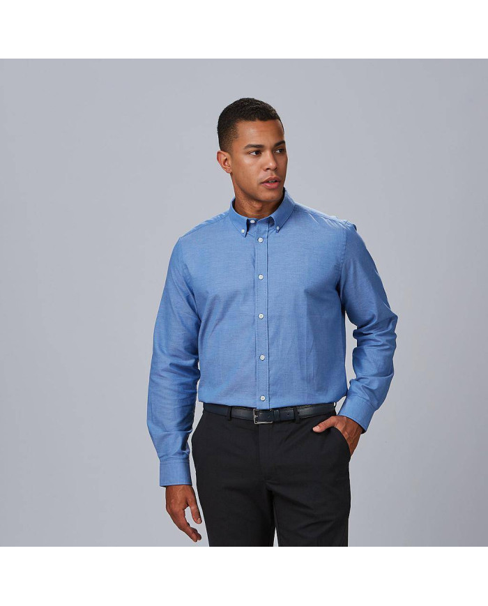 CAMISA HOMBRE M/L OXFORD "RED LINE" GARYS | Camisas