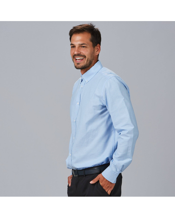 CAMISA HOMBRE M/L OXFORD "RED LINE" GARYS | Camisas