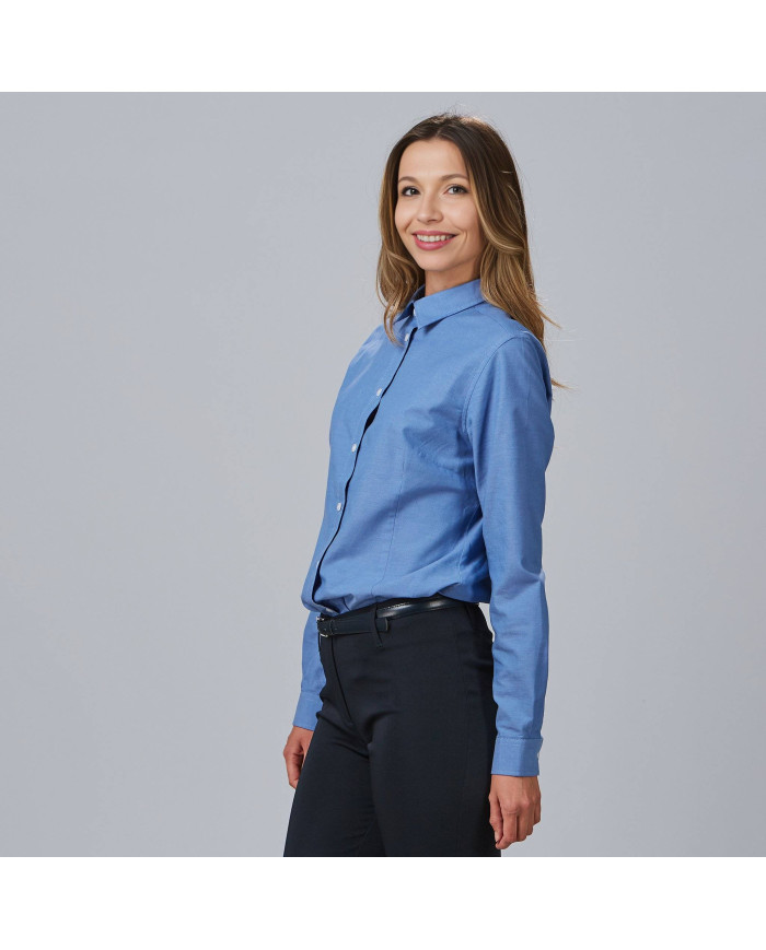 CAMISA MUJER M/L OXFORD "RED LINE" GARYS | Camisas