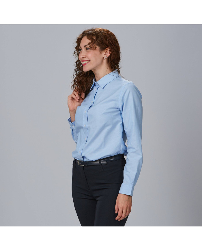 CAMISA MUJER M/L OXFORD "RED LINE" GARYS | Camisas