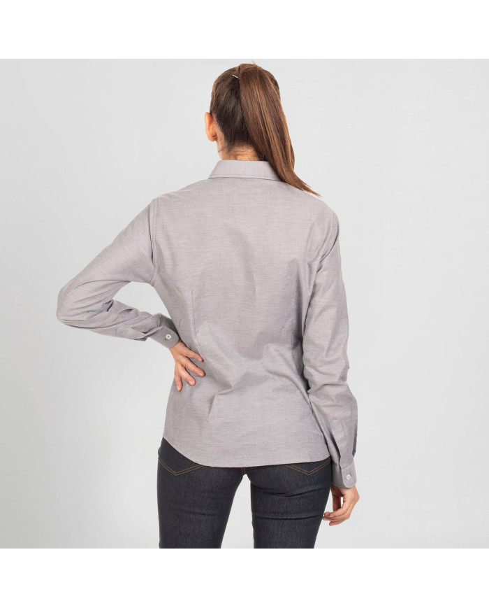 CAMISA MUJER M/L OXFORD "RED LINE" GARYS | Camisas