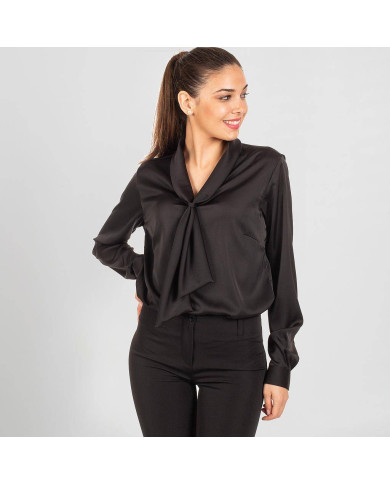 BLUSA MUJER SATEN ORIANA GARYS | Blusas | Uniformes