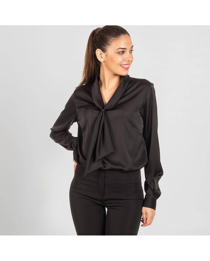 BLUSA MUJER SATEN ORIANA GARYS | Blusas | Uniformes