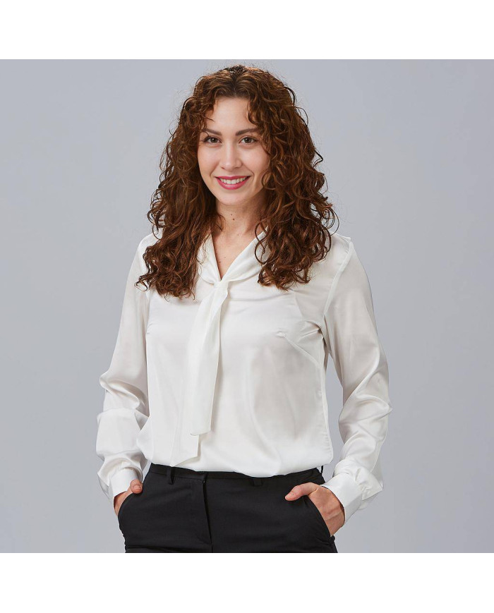 BLUSA MUJER SATEN ORIANA GARYS | Blusas | Uniformes