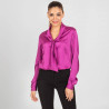 BLUSA MUJER SATEN ORIANA GARYS | Blusas | Uniformes