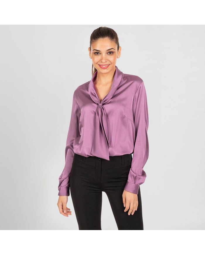 BLUSA MUJER SATEN ORIANA GARYS | Blusas | Uniformes