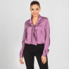 BLUSA MUJER SATEN ORIANA GARYS | Blusas | Uniformes