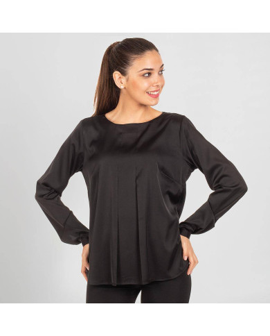 BLUSA MUJER SATEN TELMA GARYS | Blusas | Uniformes