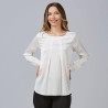 BLUSA MUJER SATEN TELMA GARYS | Blusas | Uniformes