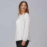 BLUSA MUJER SATEN TELMA GARYS | Blusas | Uniformes