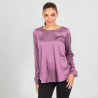 BLUSA MUJER SATEN TELMA GARYS | Blusas | Uniformes