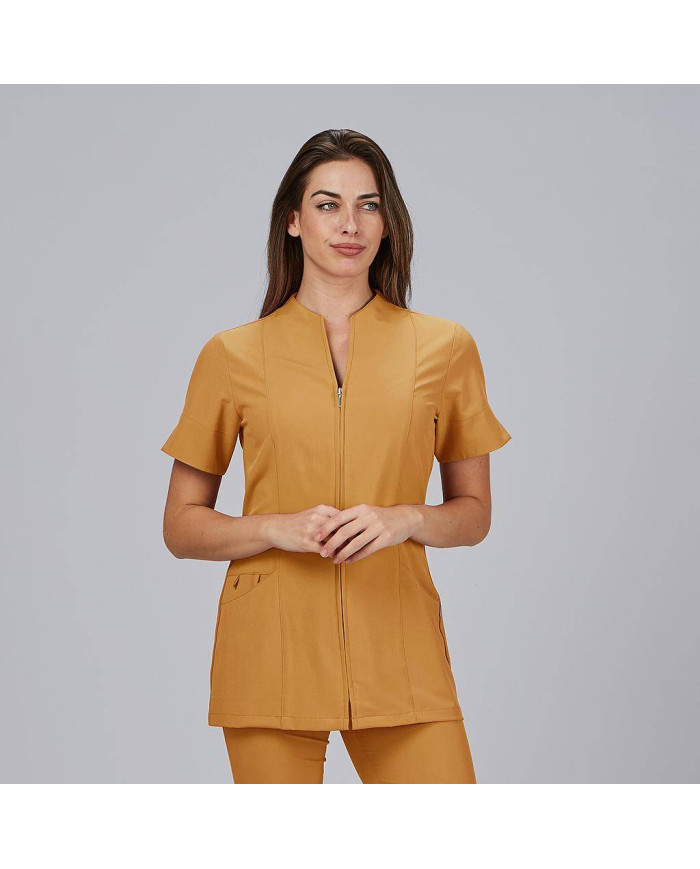 BLUSA ABIERTA MUJER YANIRA GARYS | Blusas | Uniformes