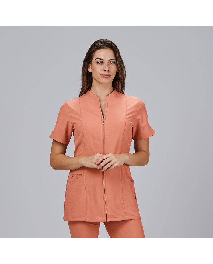 BLUSA ABIERTA MUJER YANIRA GARYS | Blusas | Uniformes