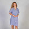 BATA MUJER M/C VICHY GARYS | Batas | Uniformes Limpieza