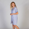 BATA MUJER M/C VICHY GARYS | Batas | Uniformes Limpieza