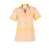 BATA MUJER CORTA VICHY M/C COMBINADA GARYS | Batas
