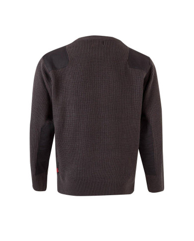 Jersey punto grueso con cuello redondo VELILLA