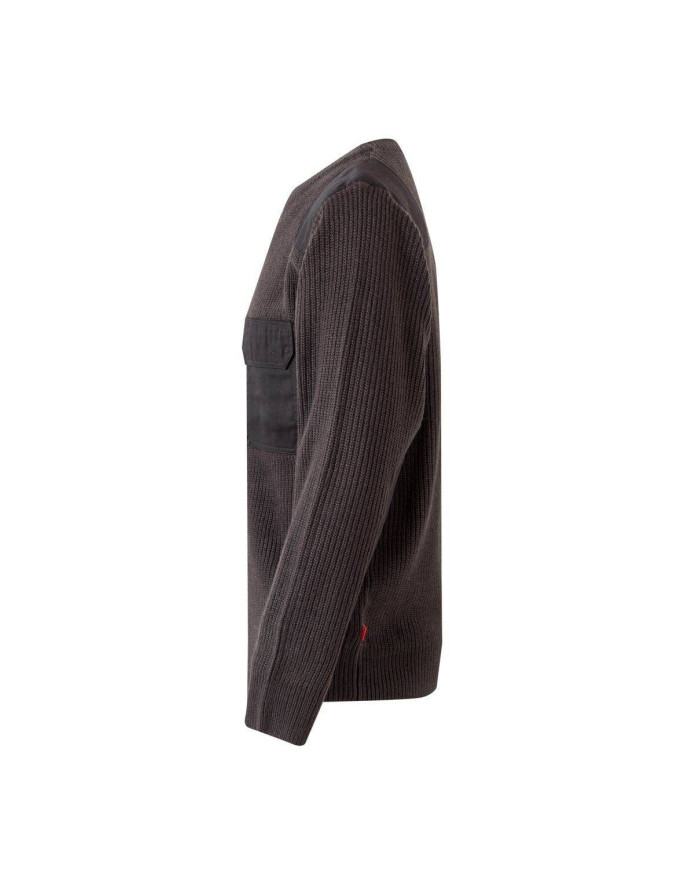 Jersey punto grueso con cuello redondo VELILLA