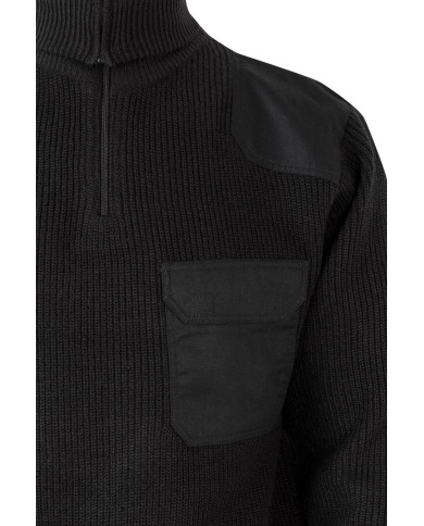 Jersey punto grueso con cuello alto VELILLA