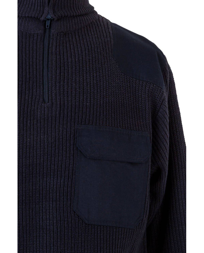 Jersey punto grueso con cuello alto VELILLA