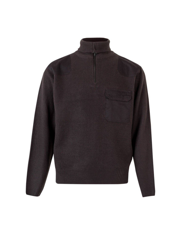 Jersey punto grueso con cuello alto VELILLA