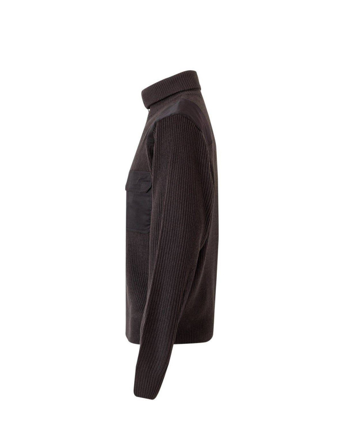 Jersey punto grueso con cuello alto VELILLA