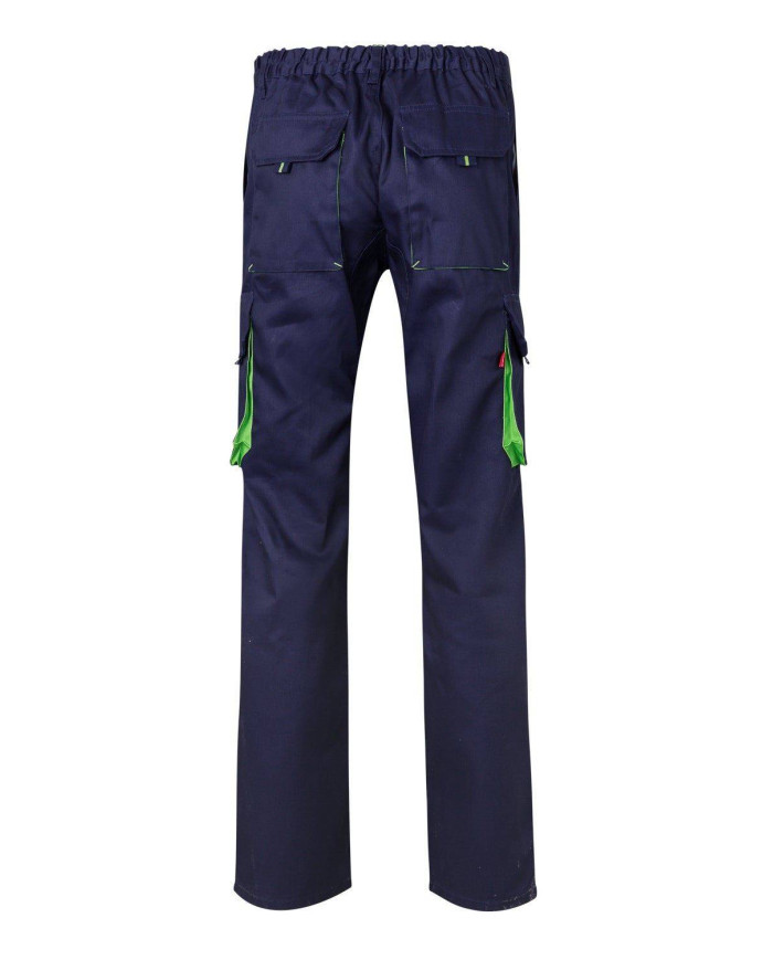 Pantalón bicolor multibolsillos VELILLA